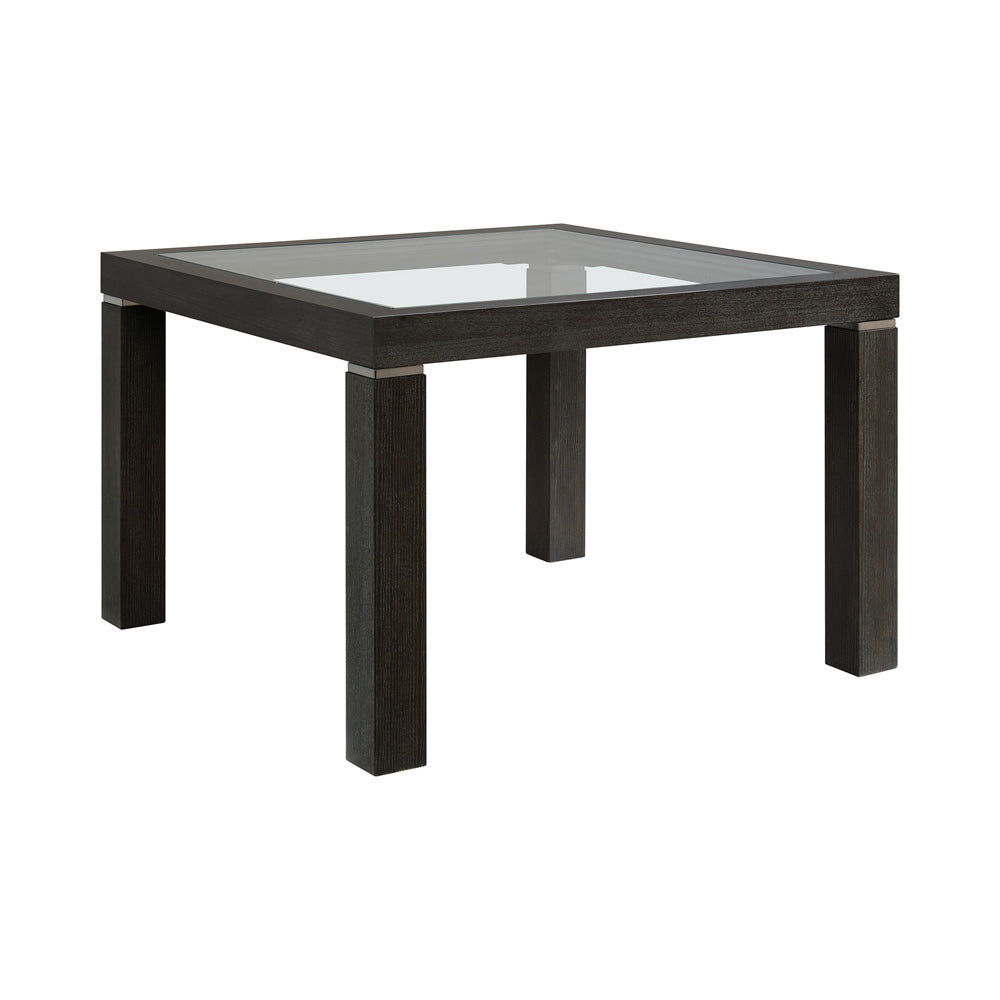 Picket House Furnishings - Alodia Counter Table with Glass in Charcoal - D-18680-8-CT view 1