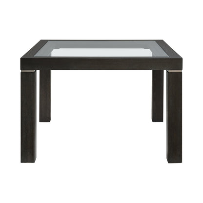 Picket House Furnishings - Alodia Counter Table with Glass in Charcoal - D-18680-8-CT view 2