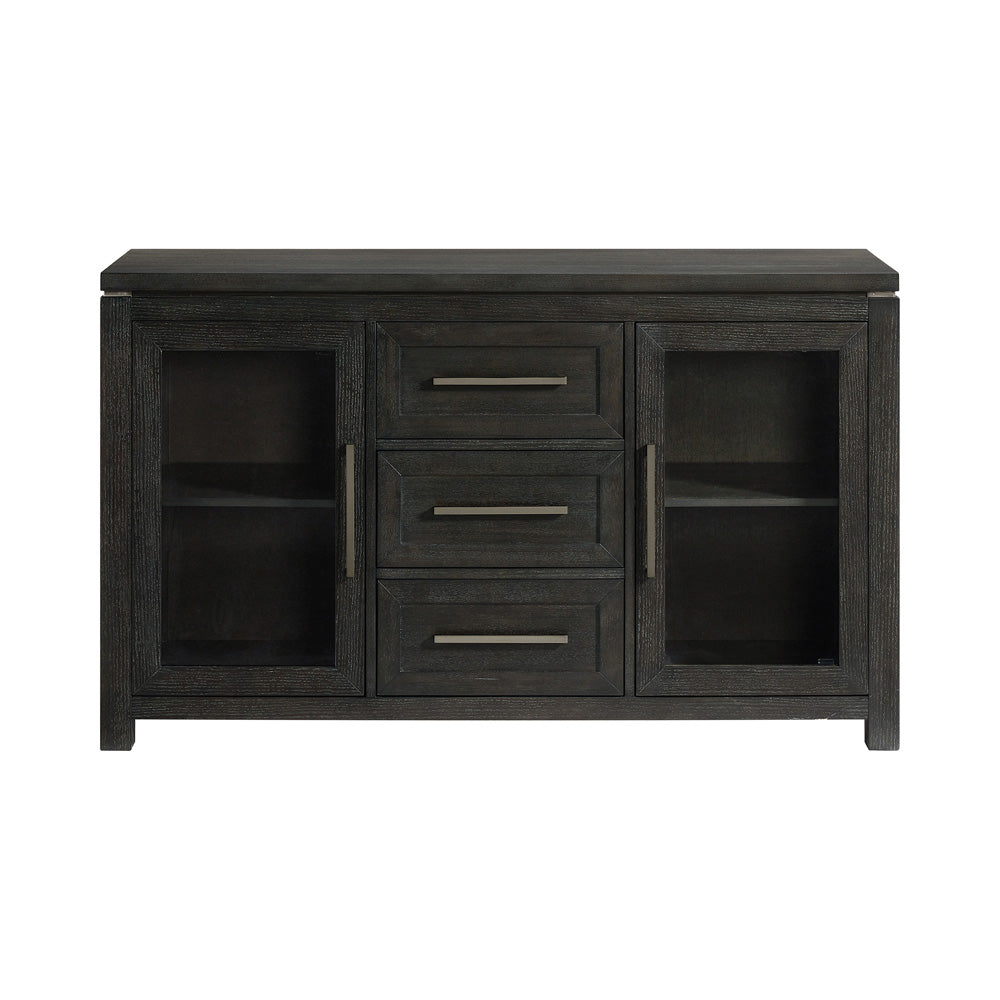 Picket House Furnishings - Alodia Server in Charcoal - D-18680-8-SV view 2