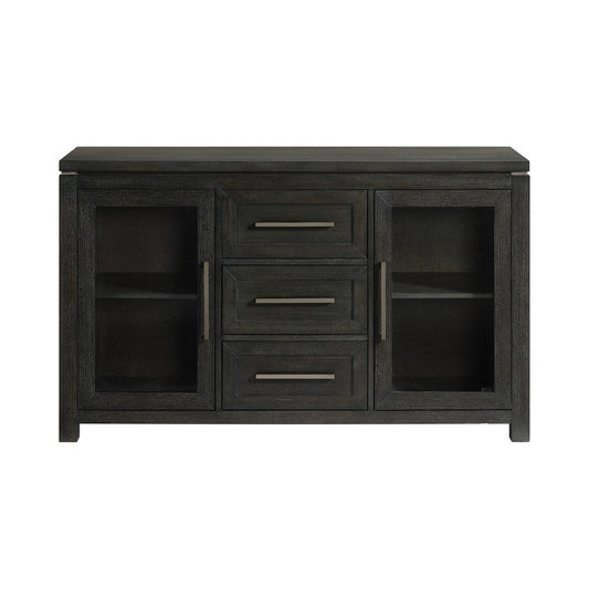 Picket House Furnishings - Alodia Server in Charcoal - D-18680-8-SV view 2