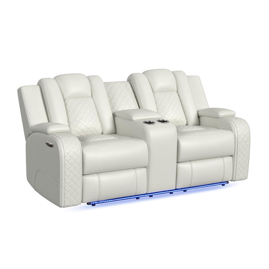 Picket House Furnishings - Amias 2PC Living Room Set in Pebble Oyster-Sofa & Loveseat - U-8900-8205-SL-2PC veiw 2
