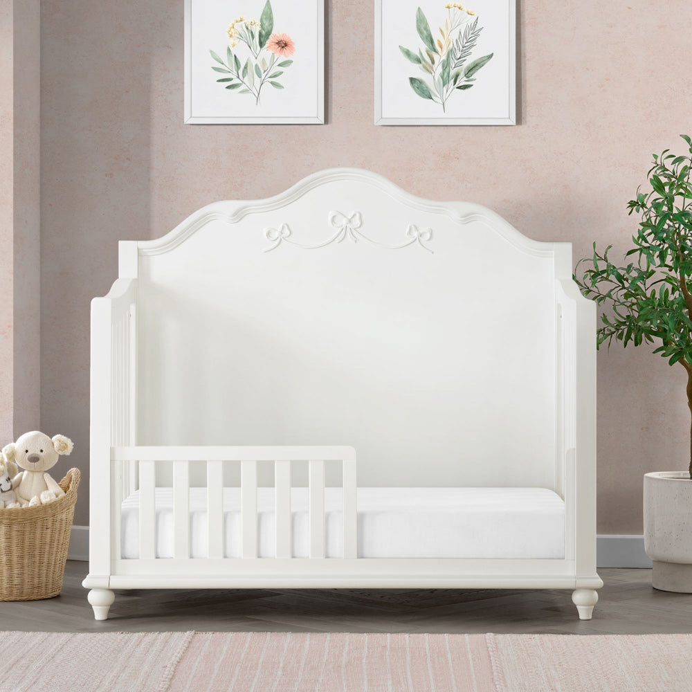 Picket House Furnishings - Annie Crib with Guardrails in White - Y-16780-7-CB view 1