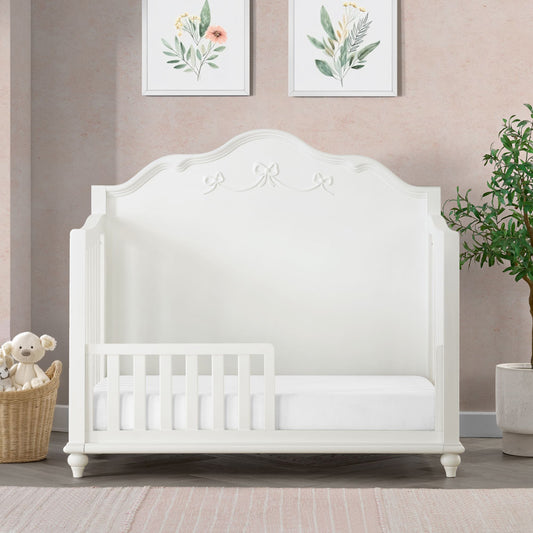 Picket House Furnishings - Annie Crib with Guardrails in White - Y-16780-7-CB view 1