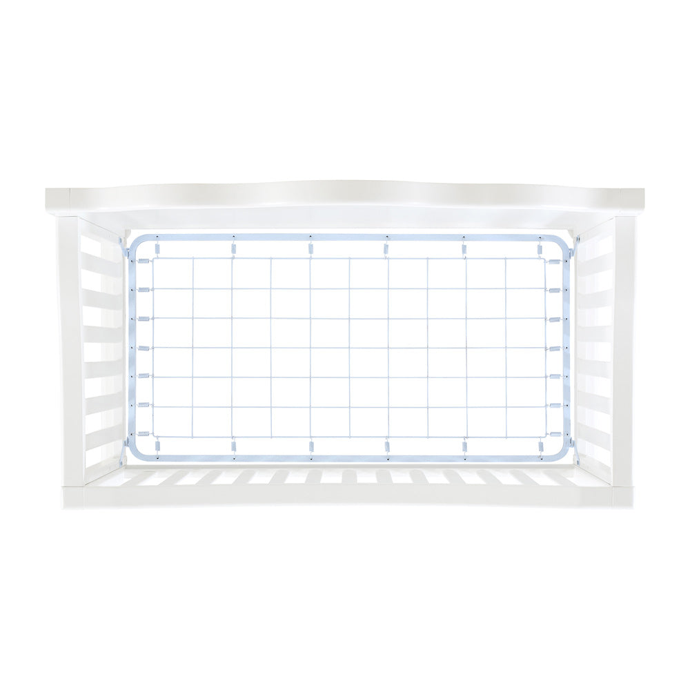 Picket House Furnishings - Annie Crib with Guardrails in White - Y-16780-7-CB view 3