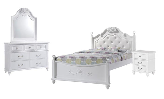 Picket House Furnishings - Annie Full Platform 4PC Bedroom Set - AN700F4PC veiw 1