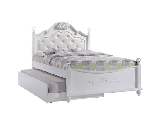 Picket House Furnishings - Annie Full Platform Bed w/ Storage Trundle - AN700FTB veiw 2