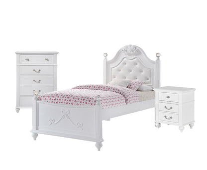 Picket House Furnishings - Annie Twin Platform 3PC Bedroom Set w/ Storage Trundle - AN700TT3PC veiw 1