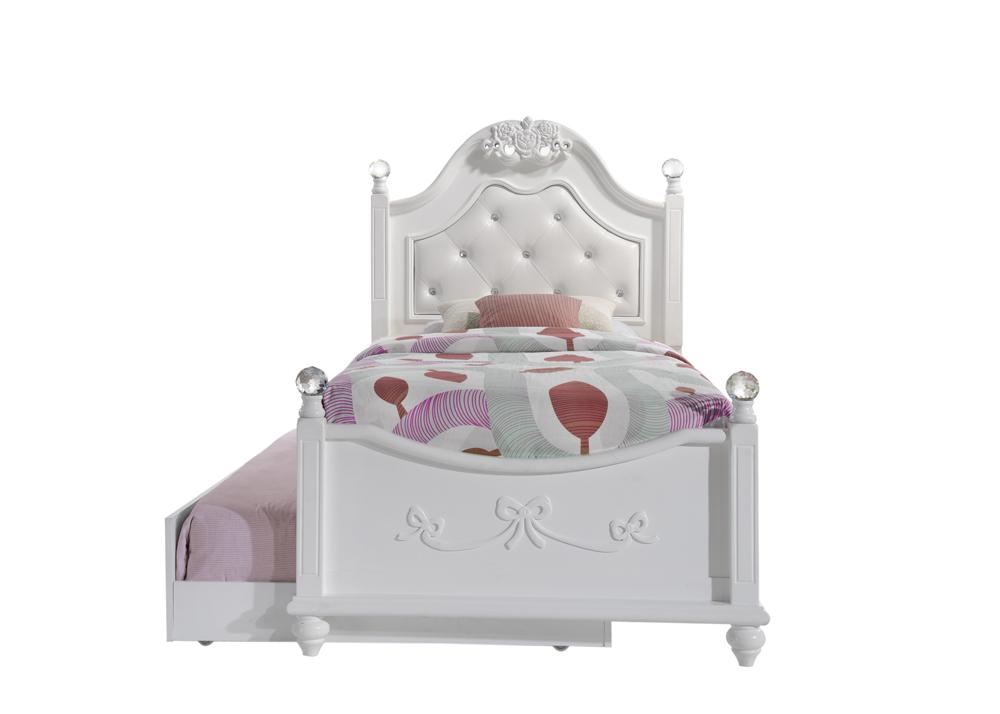 Picket House Furnishings - Annie Twin Platform 3PC Bedroom Set w/ Storage Trundle - AN700TT3PC veiw 2