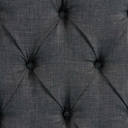 Picket House Furnishings - Arden King Tufted Upholstered Bed in Charcoal - UMW090KB veiw 6