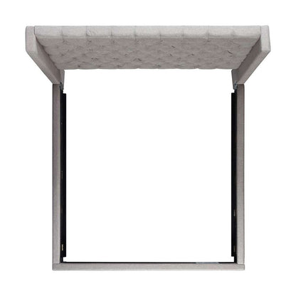Picket House Furnishings - Arden King Tufted Upholstered Bed in Grey - UMW092KB veiw 4
