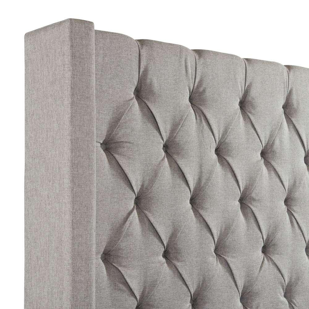 Picket House Furnishings - Arden King Tufted Upholstered Bed in Grey - UMW092KB veiw 5