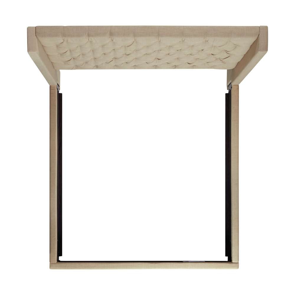 Picket House Furnishings - Arden King Tufted Upholstered Bed in Natural - UMW082KB veiw 4