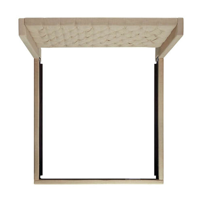 Picket House Furnishings - Arden King Tufted Upholstered Bed in Natural - UMW082KB veiw 4