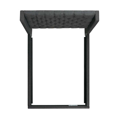 Picket House Furnishings - Arden Queen Tufted Upholstered Bed in Charcoal - UMW090QB veiw 4