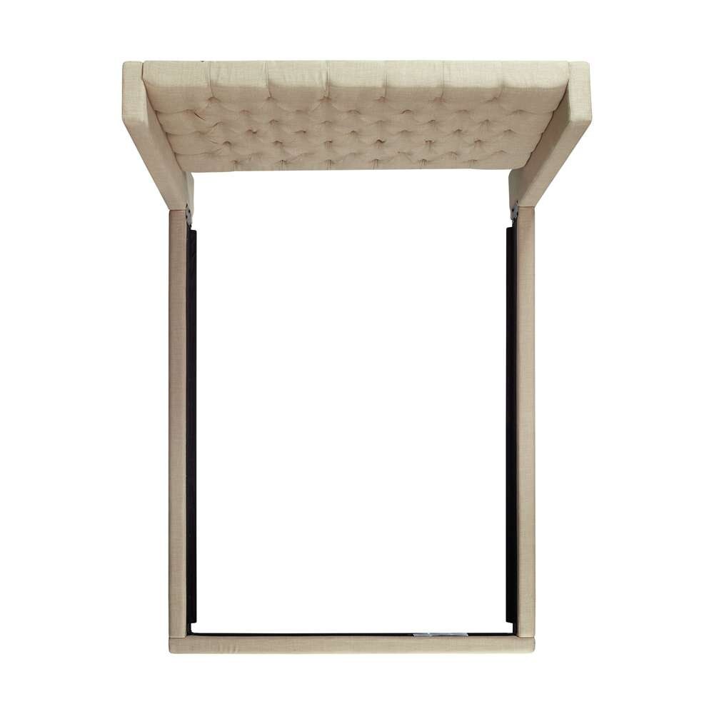 Picket House Furnishings - Arden Queen Tufted Upholstered Bed in Natural - UMW082QB veiw 4