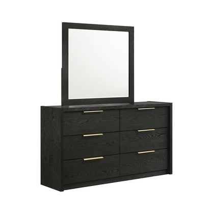 Picket House Furnishings - Ardmore Bend Dresser and Mirror Set in Black - B-19230-8-DRMR view 1