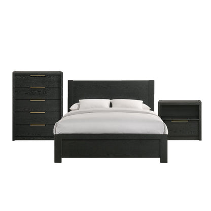 Picket House Furnishings - Ardmore Bend Full 3PC Bedroom Set in Black - B-19230-8-FB-3PC view 1