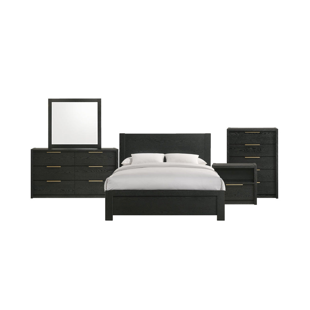Picket House Furnishings - Ardmore Bend Full 5PC Bedroom Set in Black - B-19230-8-FB-5PC view 1