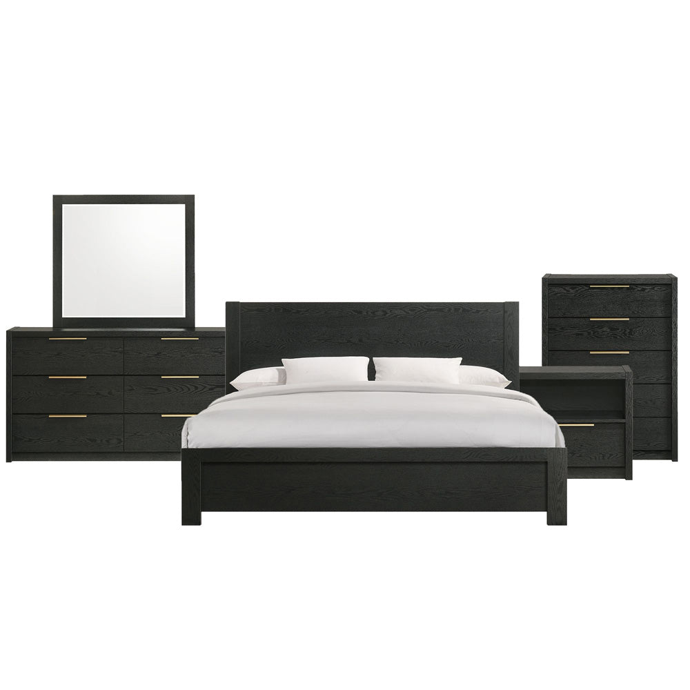 Picket House Furnishings - Ardmore Bend King 5PC Bedroom Set in Black - B-19230-8-KB-5PC view 1