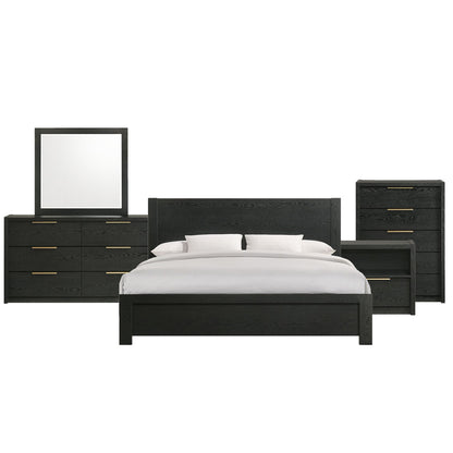 Picket House Furnishings - Ardmore Bend King 5PC Bedroom Set in Black - B-19230-8-KB-5PC view 1