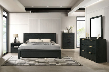 Picket House Furnishings - Ardmore Bend King 5PC Bedroom Set in Black - B-19230-8-KB-5PC view 13