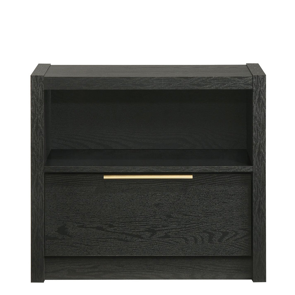 Picket House Furnishings - Ardmore Bend Nightstand with USB in Black - B-19230-8-NS view 2