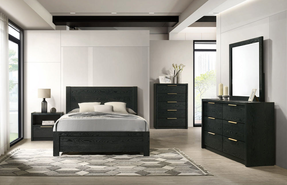 Picket House Furnishings - Ardmore Bend Queen 5PC Bedroom Set in Black - B-19230-8-QB-5PC view 13