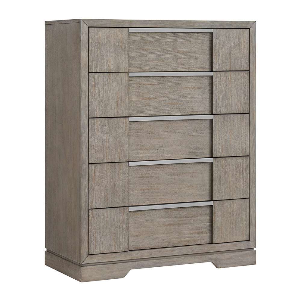 Picket House Furnishings - Argo 5-Drawer Chest in Grey - B-9770-3-CH veiw 1