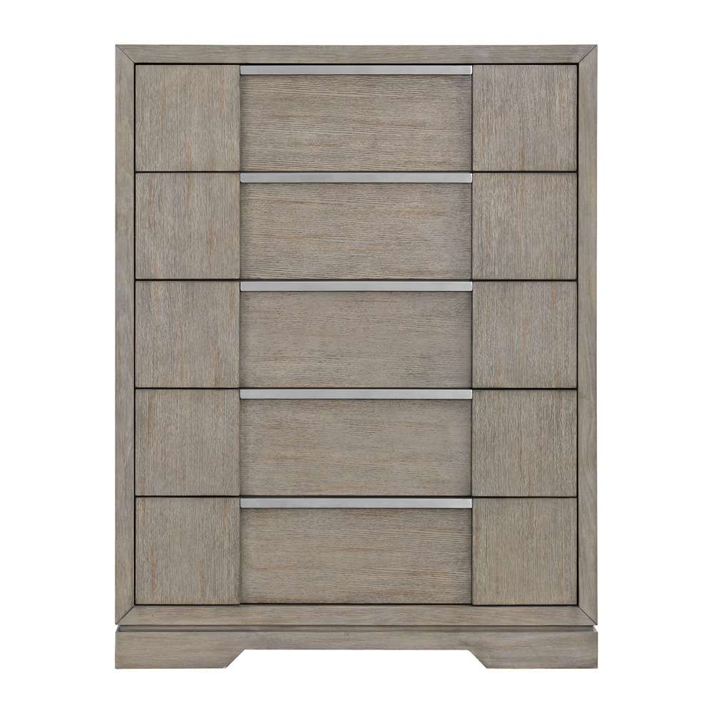 Picket House Furnishings - Argo 5-Drawer Chest in Grey - B-9770-3-CH veiw 2