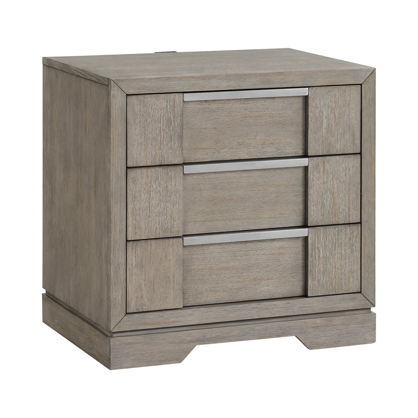 Picket House Furnishings - Argo King 4PC Bedroom Set in Grey - B-9770-3-KBL-NSDR view 2