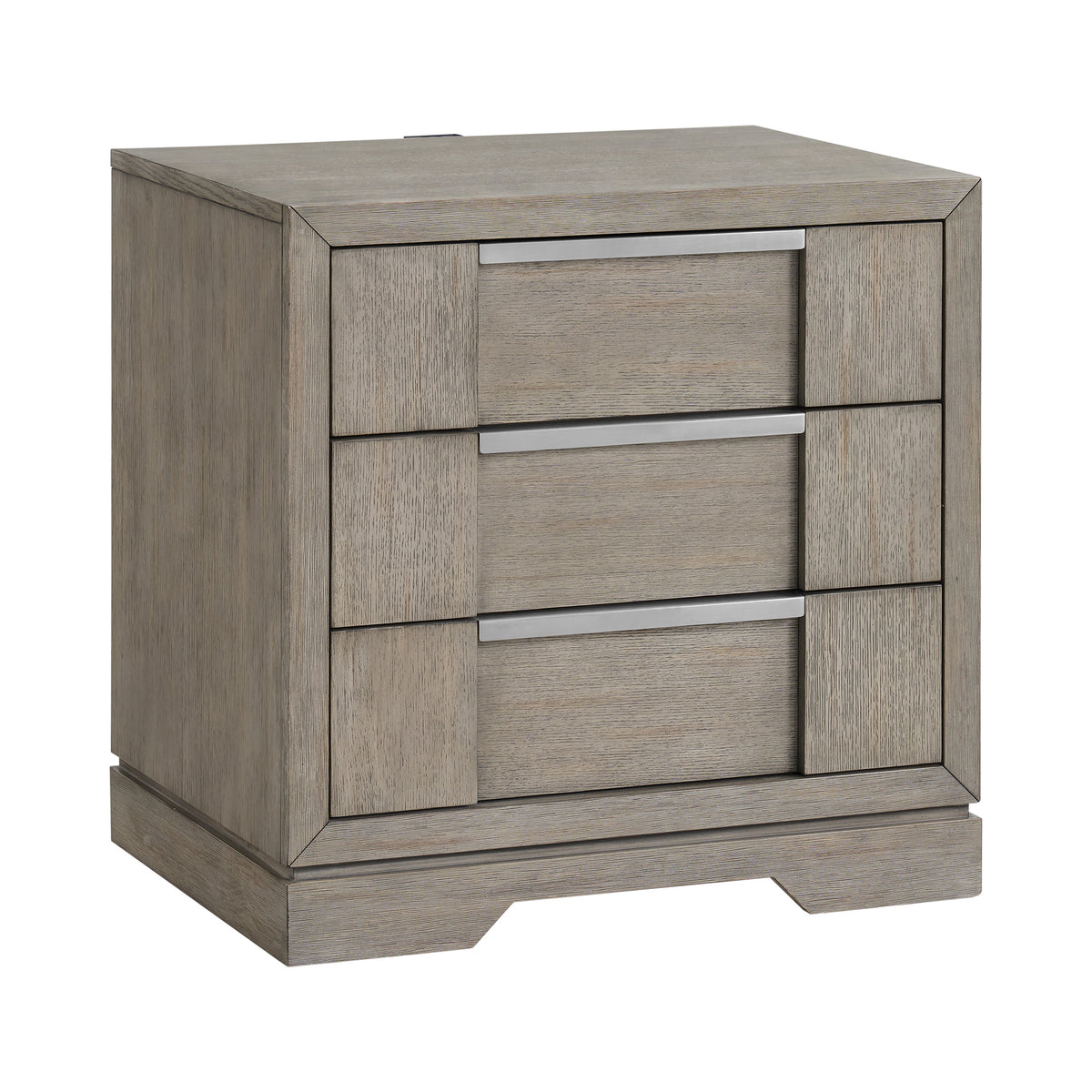 Picket House Furnishings - Argo King 4PC Bedroom Set in Grey - B-9770-3-KBL-NSDR view 2