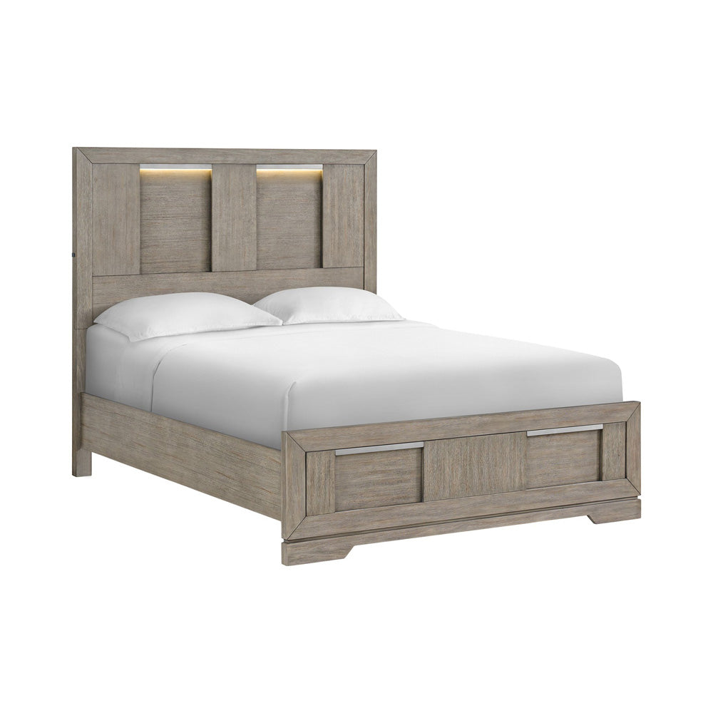 Picket House Furnishings - Argo Queen 3PC Bedroom Set in Grey - B-9770-3-QBL-NS2 view 4