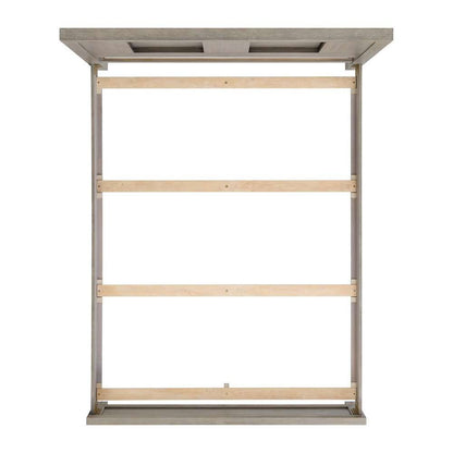 Picket House Furnishings - Argo Queen Panel Bed with LED in Grey - B-9770-3-QBL veiw 3