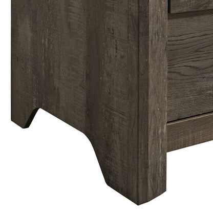Picket House Furnishings - Ashford 2-Drawer Nightstand in Mocha Grey - EL400NSZS view 3
