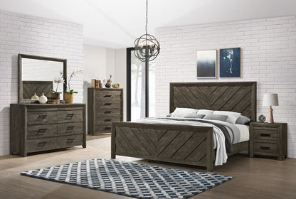 Picket House Furnishings - Ashford 6-Drawer Dresser in Mocha Grey - EL400DRZS view 7