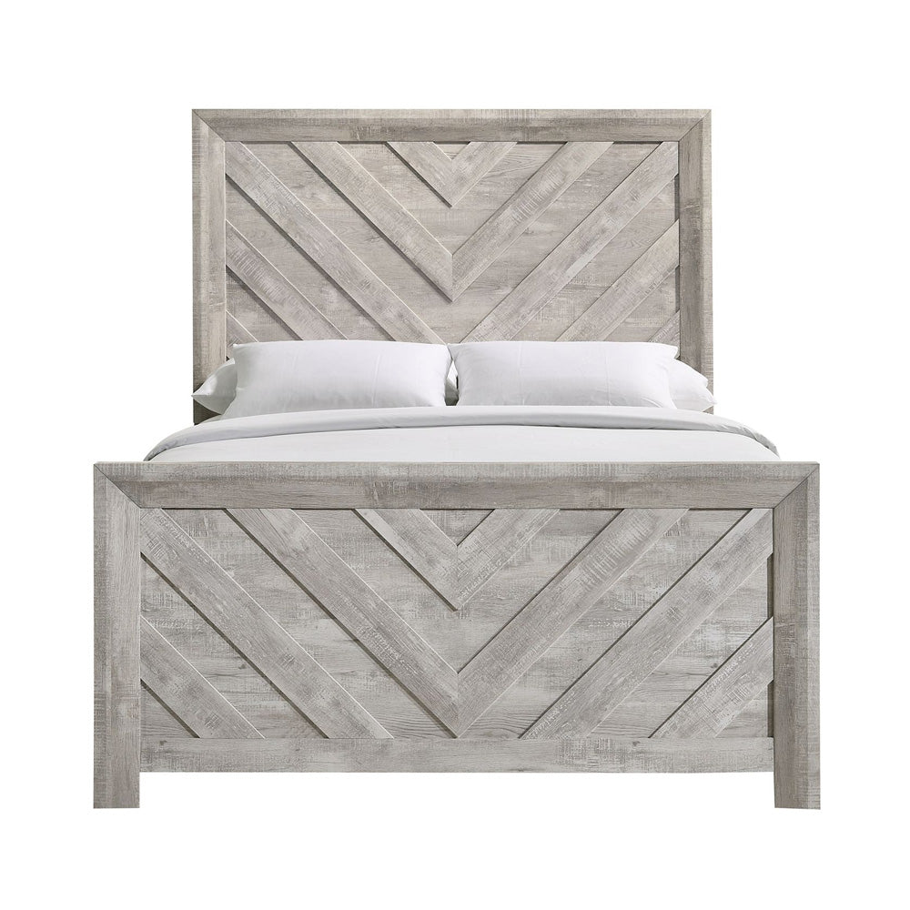 Picket House Furnishings - Ashford Full Bed in White - EL700FBZS view 2
