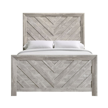 Picket House Furnishings - Ashford Full Bed in White - EL700FBZS view 2