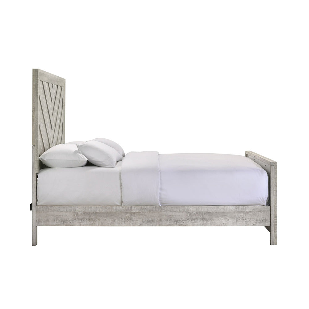 Picket House Furnishings - Ashford Full Bed in White - EL700FBZS view 3