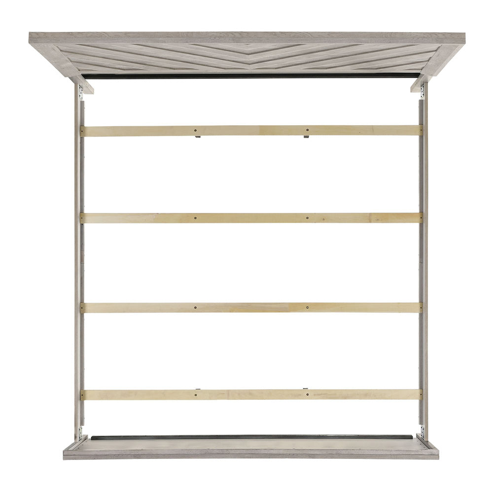 Picket House Furnishings - Ashford King Panel 3PC Bedroom Set in White - EL700KBZS3PC view 5