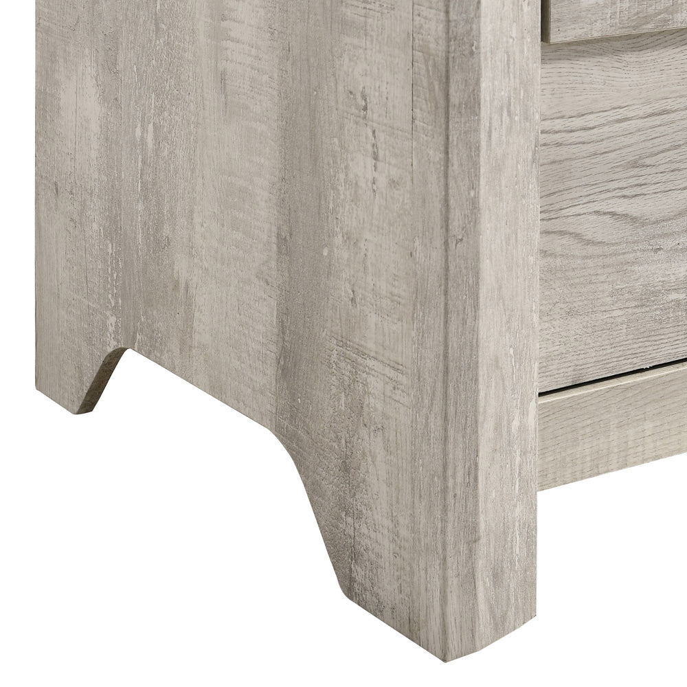 Picket House Furnishings - Ashford King Panel 3PC Bedroom Set in White - EL700KBZS3PC view 8