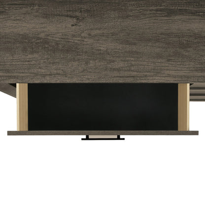 Picket House Furnishings - Ashford King Panel 5PC Bedroom Set in Mocha Grey - EL400KBZS5PC view 7
