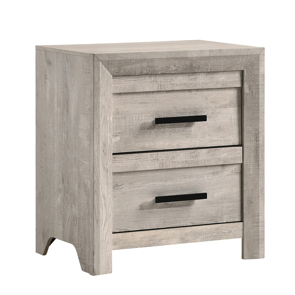 Picket House Furnishings - Ashford Queen Panel 5PC Bedroom Set in White - EL700QBZS5PC view 5