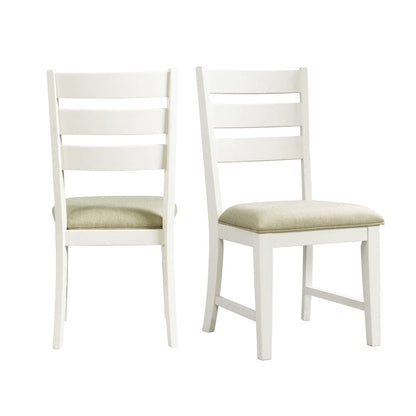 Picket House Furnishings - Barrett Ladder Back Side Chair Set - DPK100SC view 2