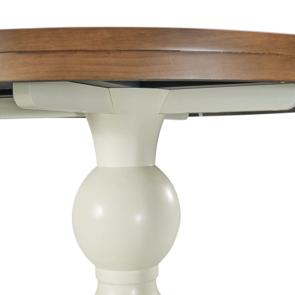 Picket House Furnishings - Barrett Round 6PC Dining Set-Table, Four Side Chairs, and Bench - DPK100RD6PC veiw 7
