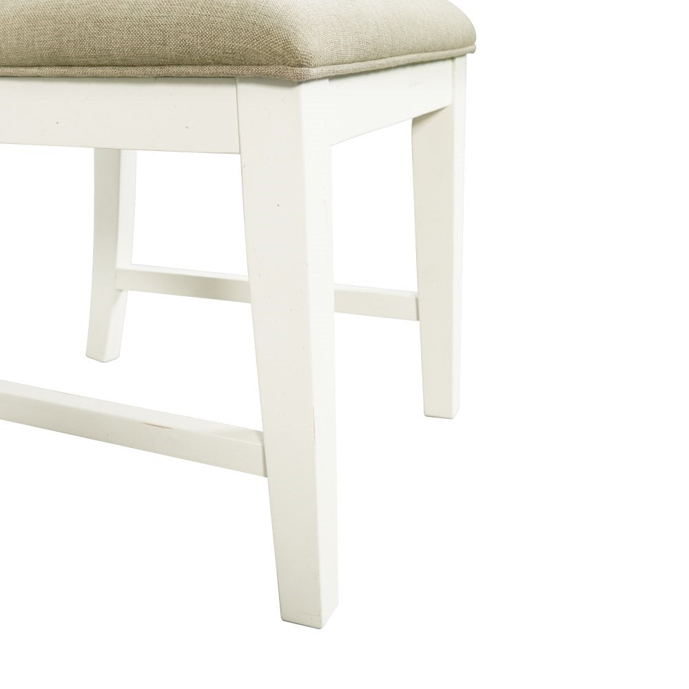 Picket House Furnishings - Barrett Round 6PC Dining Set-Table, Four Side Chairs, and Bench - DPK100RD6PC veiw 11