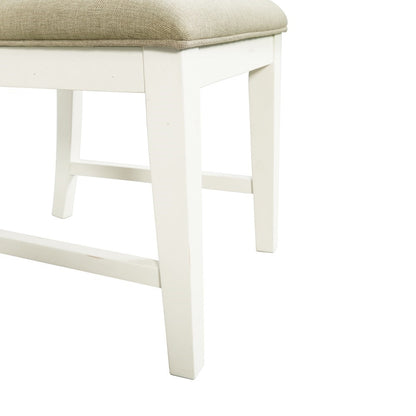 Picket House Furnishings - Barrett Round 6PC Dining Set-Table, Four Side Chairs, and Bench - DPK100RD6PC veiw 11