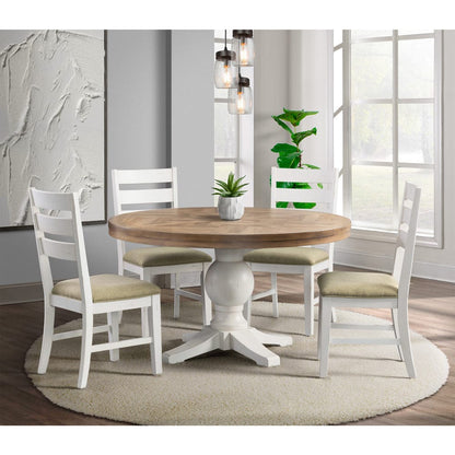 Picket House Furnishings - Barrett Round Standard Height Dining Table - DPK100RDTB view 3