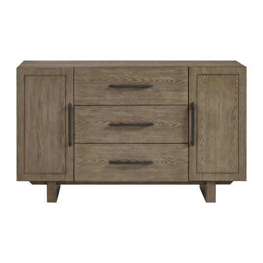 Picket House Furnishings -  Bassett Server in Oak - D-10560-5-SV veiw 2