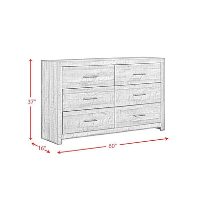 Picket House Furnishings - Beckett 6-Drawer Dresser - BY500DR veiw 9