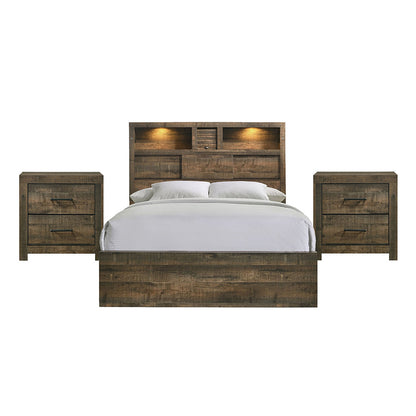 Picket House Furnishings - Beckett Full Bookcase 3PC Bedroom Set - BY520FBNS2 view 1